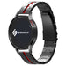 Bracelet acier fer Amazfit GTR 3 (Pro) (noir/rouge)