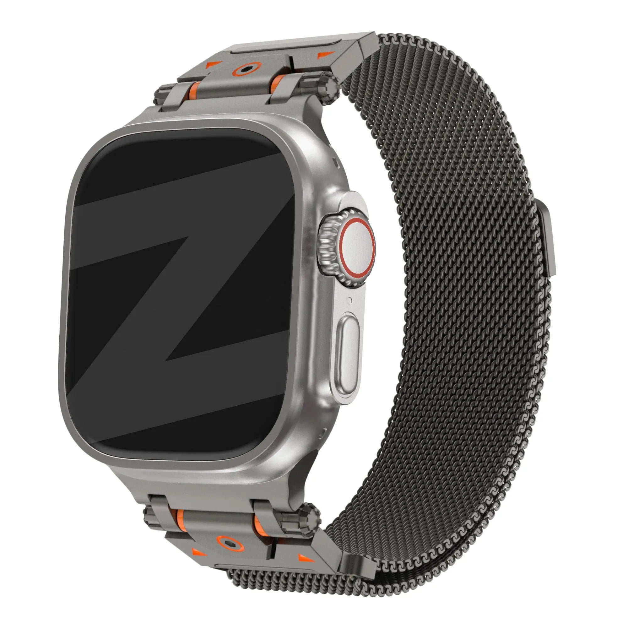 Bandz Bracelet milanais Loop rigide Apple Watch (titane gris)