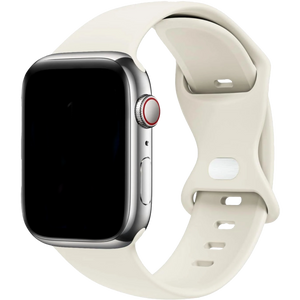 Bracelet silicone classique Apple Watch Ultra (beige)
