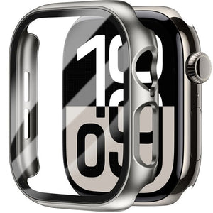 Apple Watch 10 Hard Case with Glass (Titanium Slate)