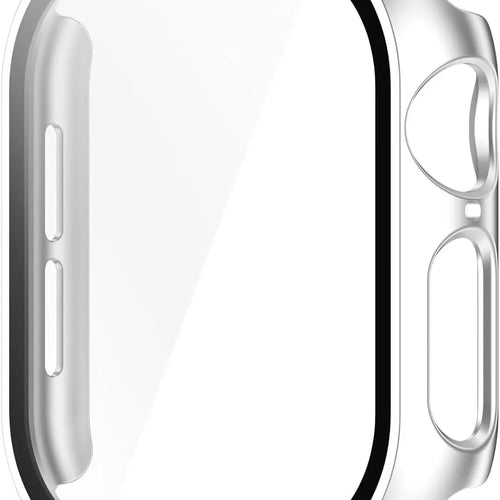 Apple Watch 10 Hard Case with Glass (Silver)