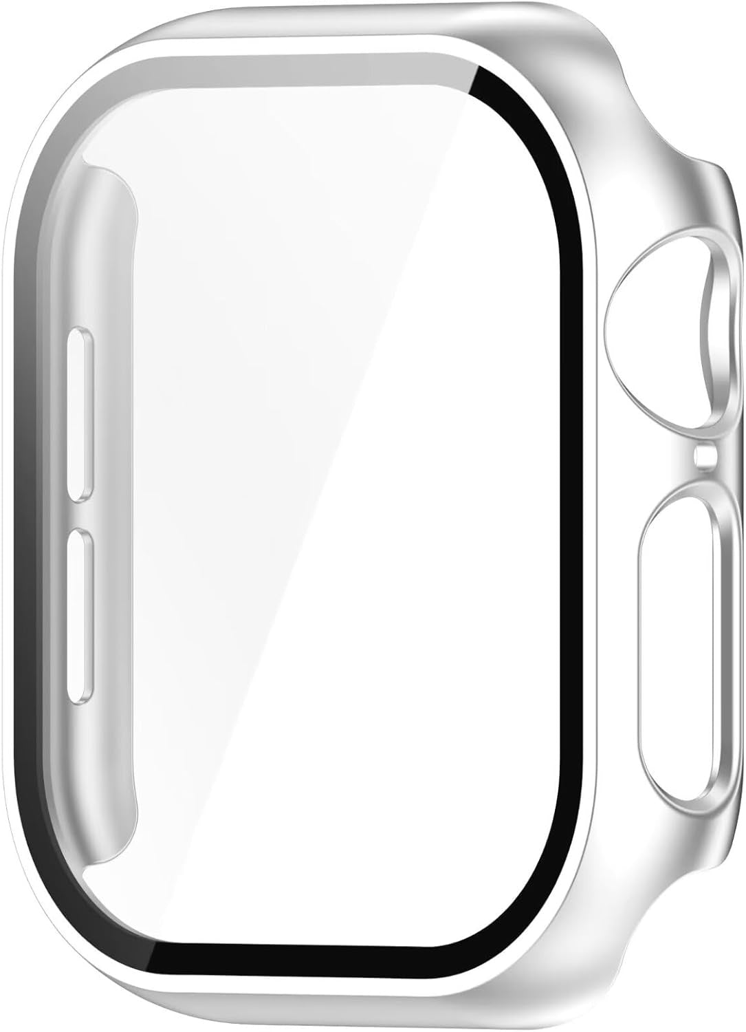 Coque rigide avec verre Apple Watch 11 (argent)