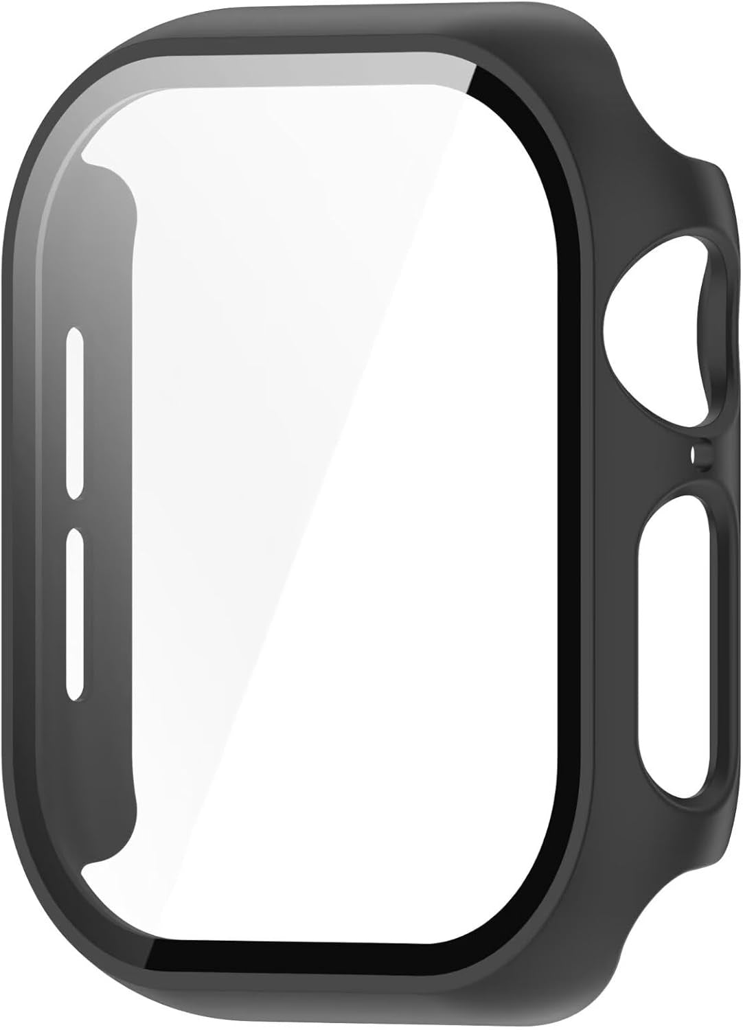 Coque rigide avec verre Apple Watch 11 (noir)