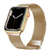 Bracelet Apple Watch Milanais (or rose)