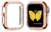 Coque de protection Diamant Apple Watch (or rose)