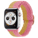 Apple Watch Braided Nylon Strap (Yellow/Pink)