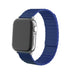 Bracelet silicone magnétique Apple Watch (bleu)