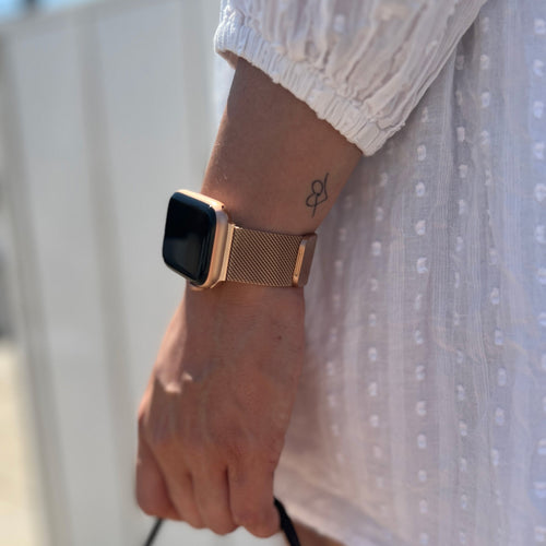 Bracelet Milanais Huawei Watch GT 5 Pro 42mm (or rose)