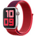 Bracelet nylon Apple Watch (violet/rouge)