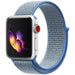 Bracelet nylon Apple Watch (bleu)