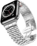Bracelet acier Apple Watch Présidentiel (argent)