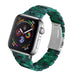Bracelet résine Apple Watch (vert)
