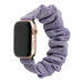 Bracelet chouchou Apple Watch (violet brillant)