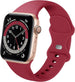 Bracelet Apple Watch silicone (bordeaux)