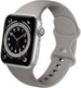 Bracelet Apple Watch silicone (gris)
