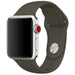 Bracelet silicone Apple Watch (vert foncé)