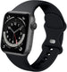 Bracelet Apple Watch silicone (noir)