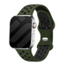 Bracelet Apple Watch sport (vert olive/noir)
