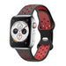 Bracelet Apple Watch sport (noir/rouge)