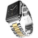 Bracelet acier Apple Watch Ultra (argent/or)