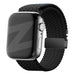 Bandz Apple Watch Braided Nylon Strap with P-Buckle (Black)