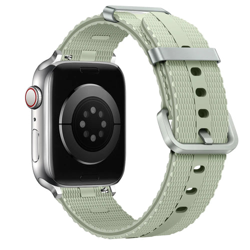 Bracelet active silicone Apple Watch (vert clair)