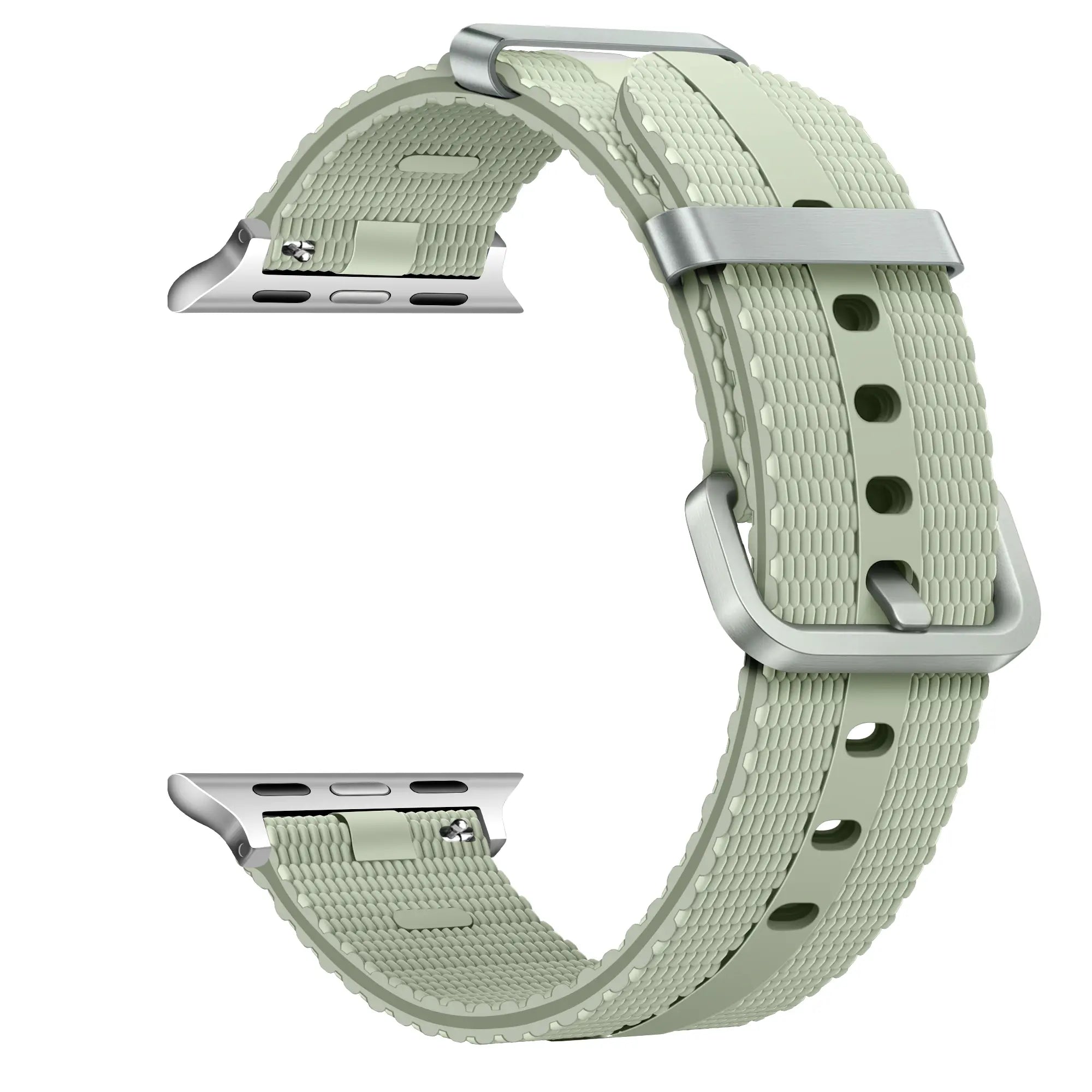 Bracelet active silicone Apple Watch (vert clair)