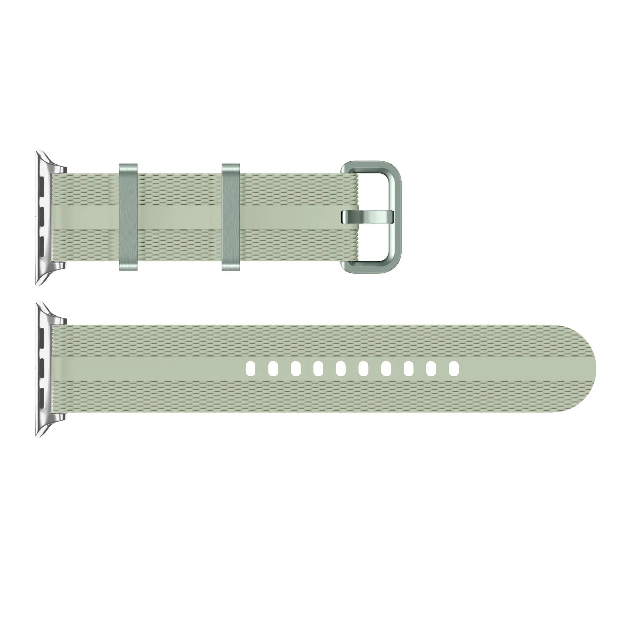 Bracelet active silicone Apple Watch (vert clair)