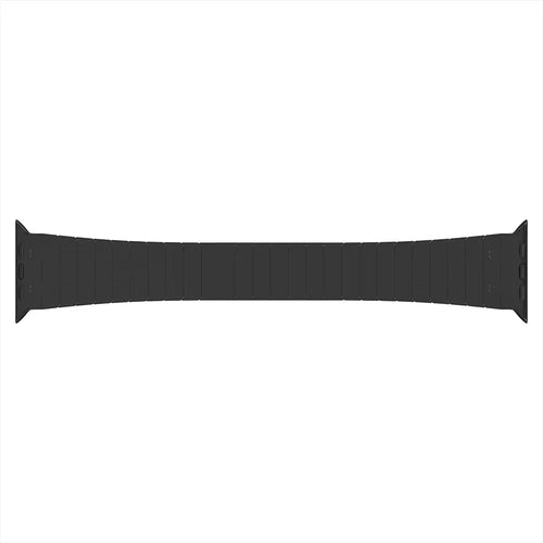 Bracelet acier magnétique premium Apple Watch (noir)