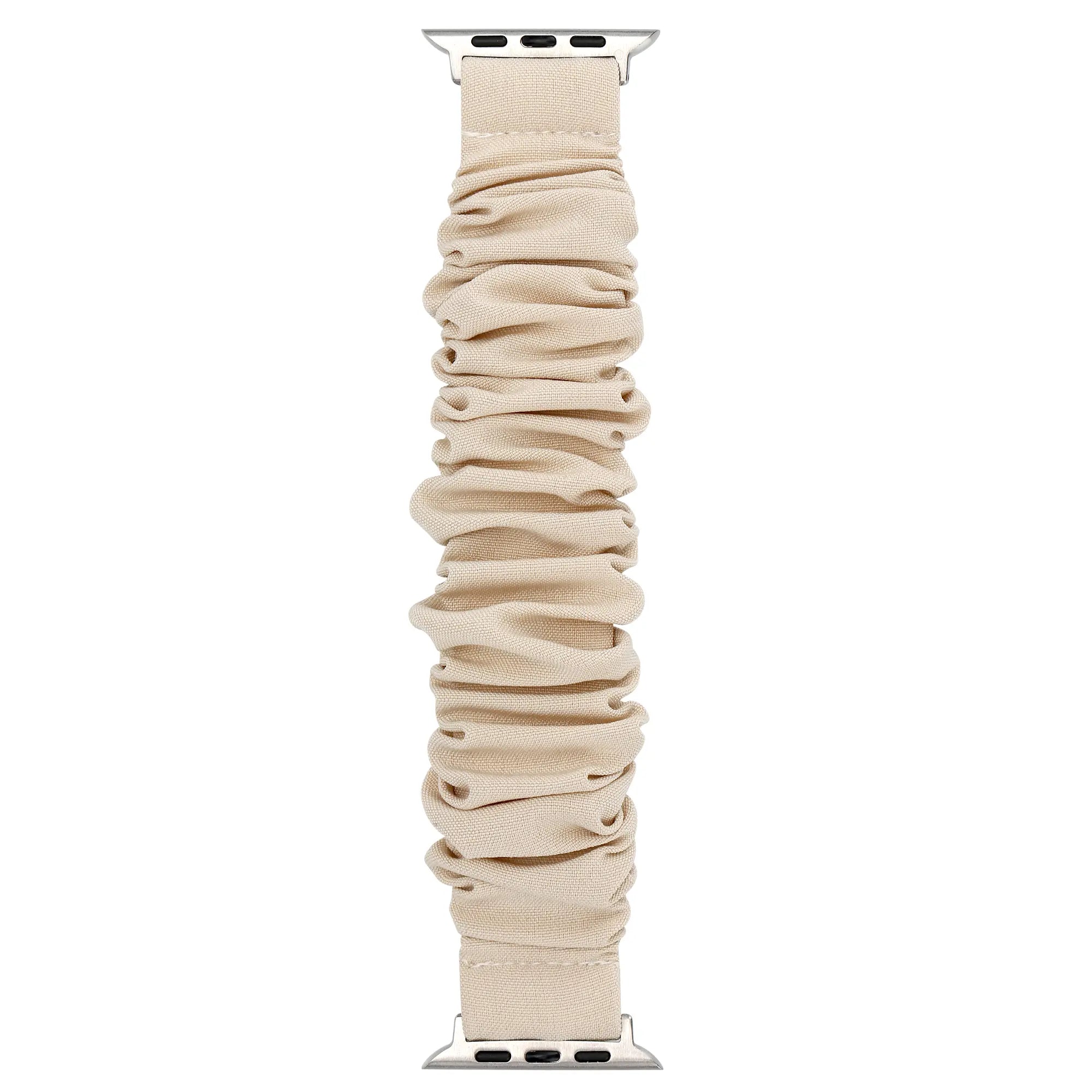 Apple Watch Scrunchie Strap (Starlight)