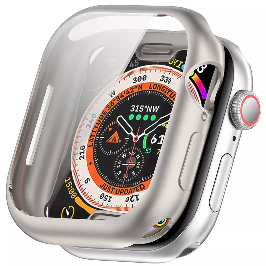 Coque TPU Apple Watch 10 - 42mm (lumière stellaire)