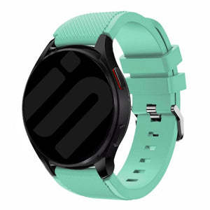 Bracelet silicone sergé Withings Steel HR Sport (aqua)