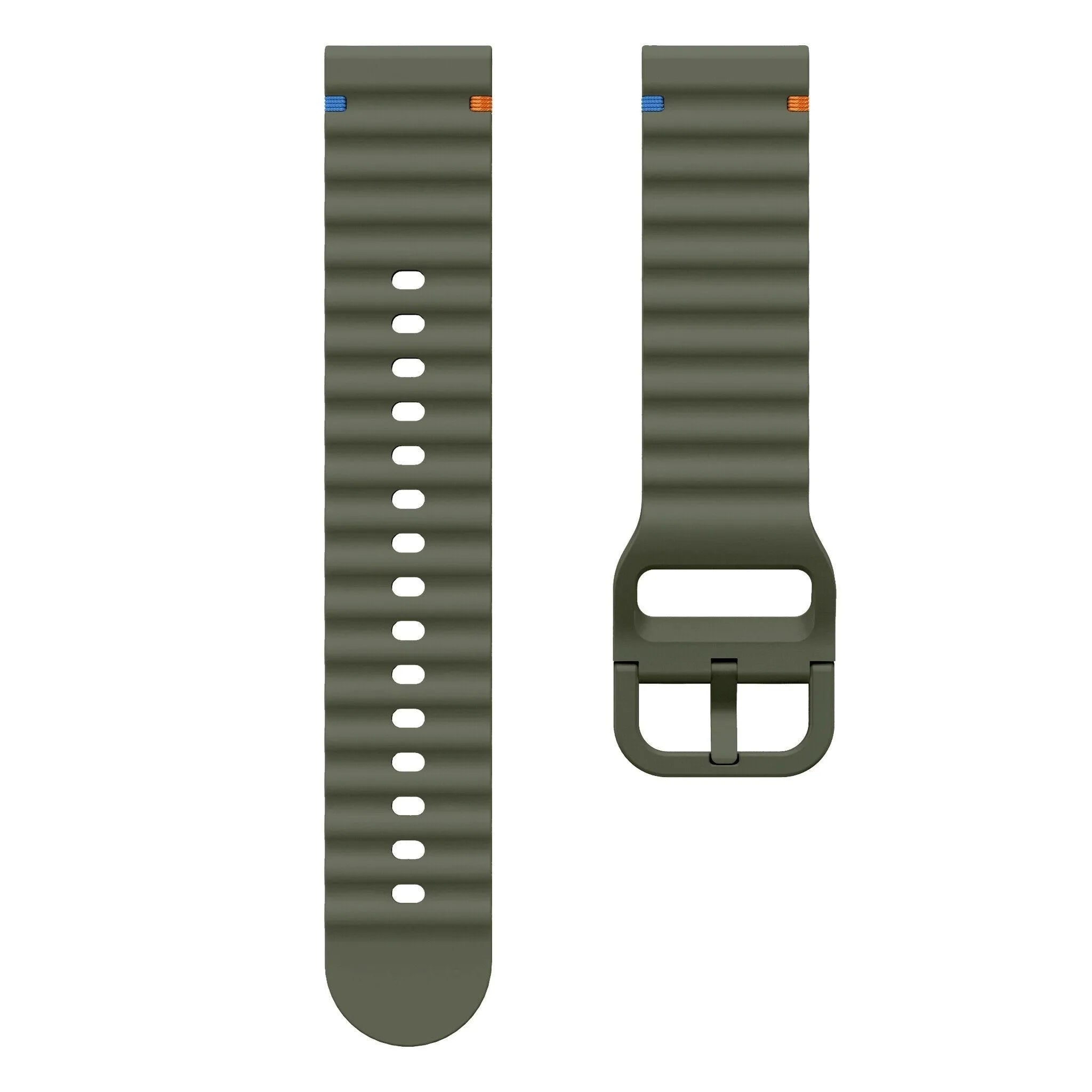 Bracelet silicone Wave Coros Apex 2 (vert militaire)
