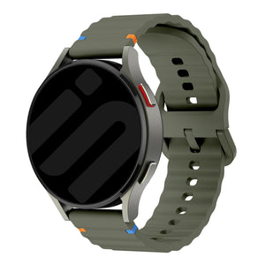 Polar Vantage M Wave Silicone Strap (Army Green)