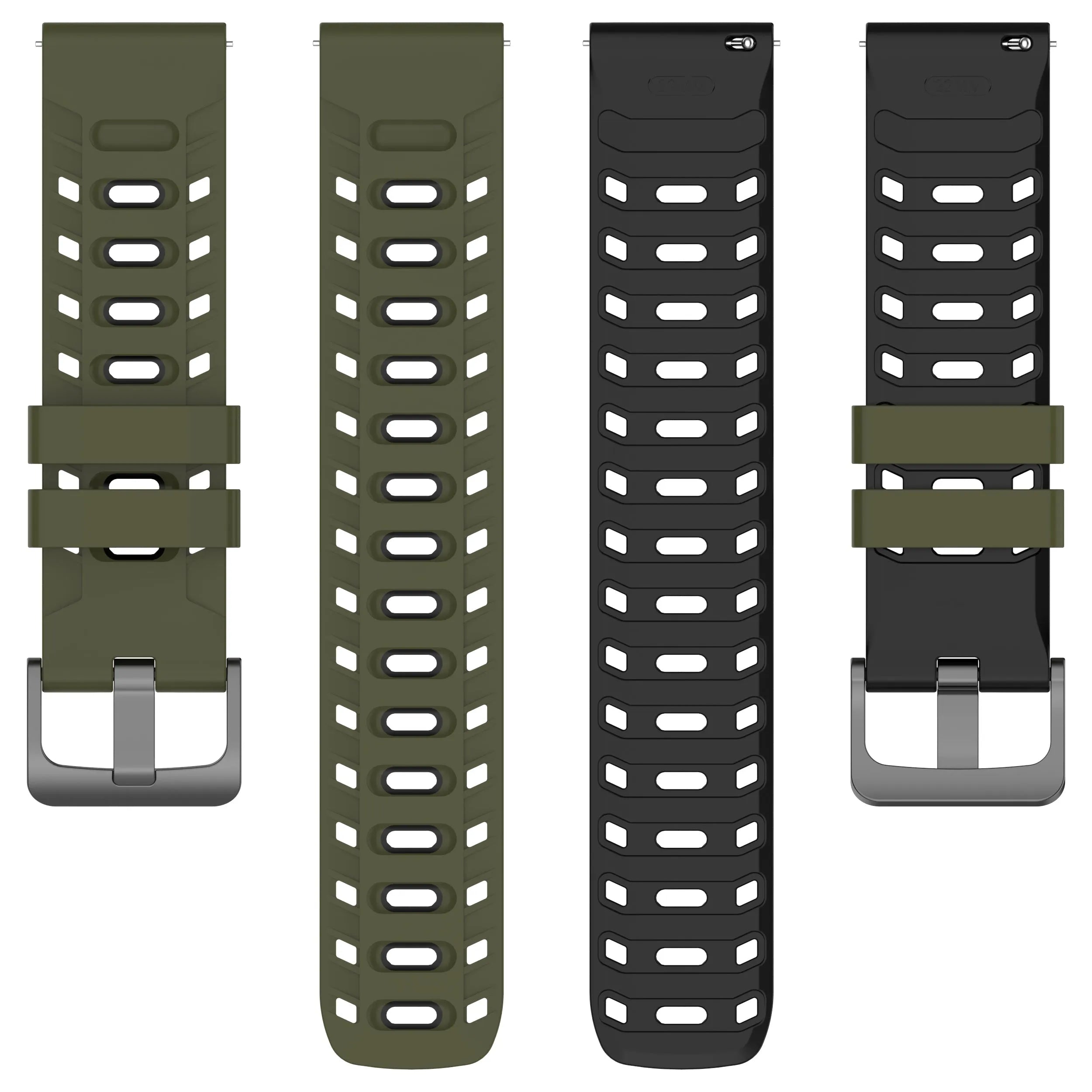 Coros Apex 2 Pro Mecha Sport Strap (Green/Black)