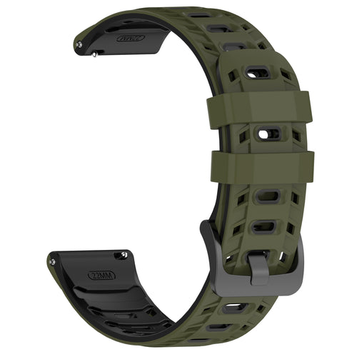 Bracelet sport Mecha Polar Street X (vert militaire/multicolore)
