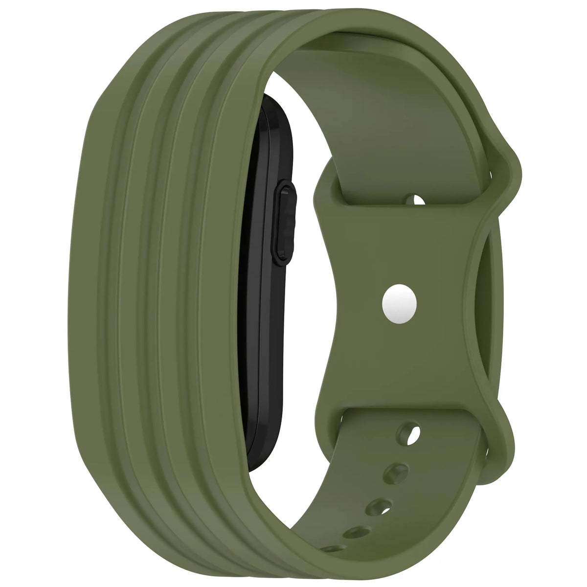 Bracelet silicone classique Garmin Cirqa (vert militaire)