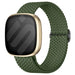 Fitbit Versa 3 Adjustable Woven Strap (Army Green)