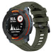 Bracelet silicone 'perfect fit' Garmin Instinct 3 - 45mm (vert armée)