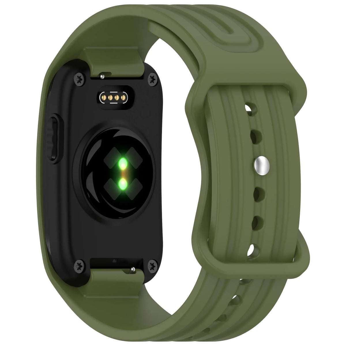 Bracelet silicone classique Garmin Cirqa (vert militaire)