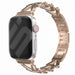 Bracelet acier V-type Apple Watch (or rose)