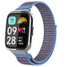 Bracelet nylon Redmi Watch 3 Active / Lite (bleu melange)