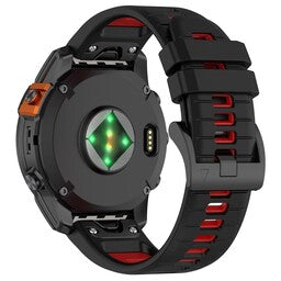 Bracelet sport á boucle Garmin Instinct 3 - 45mm (noir/rouge)
