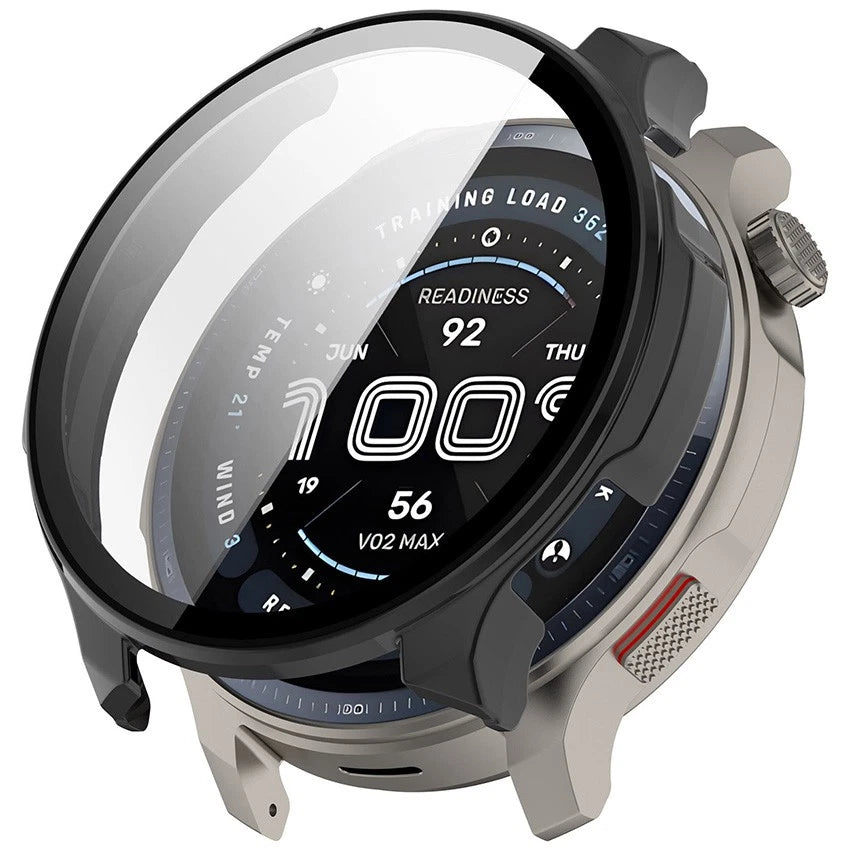 Coque résistant avec verre Amazfit Balance 2 (noir)