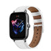 Bracelet cuir Amazfit GTS 3 (blanc)