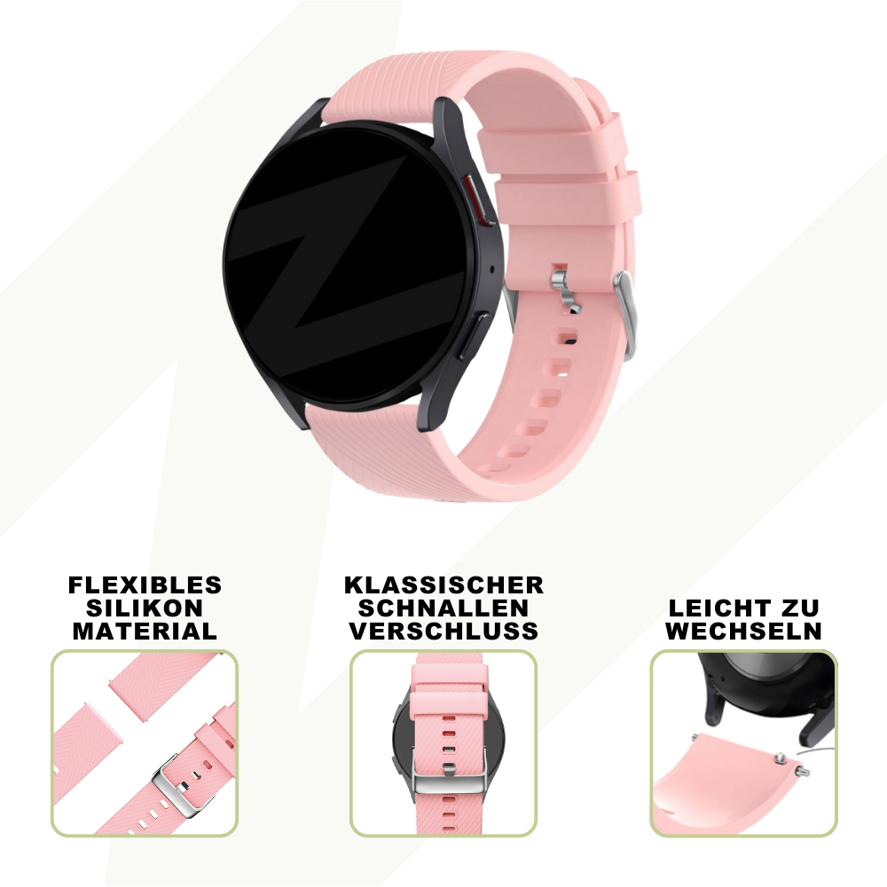 Bandz Bracelet silicone 'Deluxe' Suunto Vertical (rose)