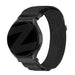 Bandz Bracelet nylon Alpine Huawei Watch GT 6 Pro 46mm (noir)