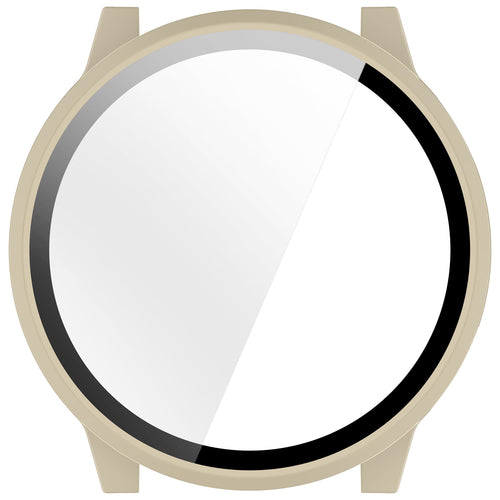 Coque dure avec verre Garmin Venu 4 - 41mm (beige)