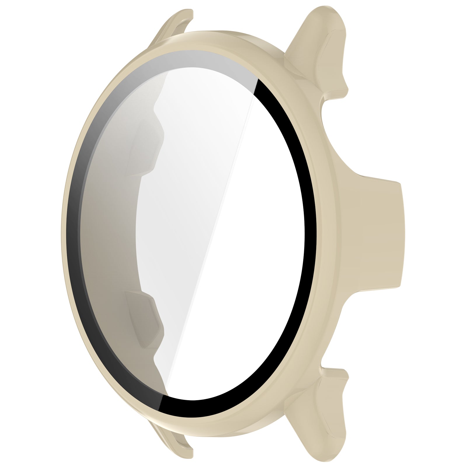 Garmin Vivoactive 6 Hard Case with Glass (Beige)