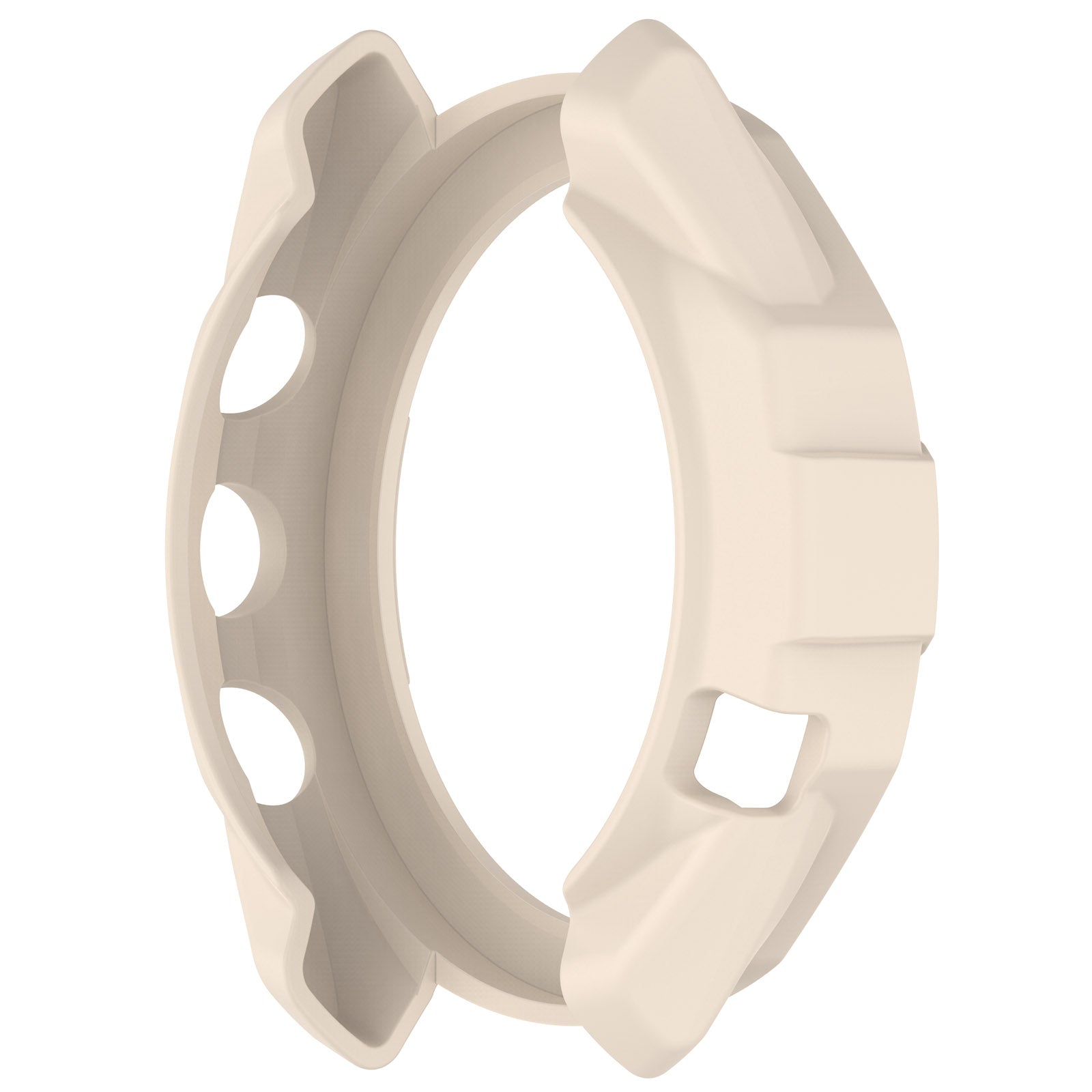 Coque TPU résistante Garmin Approach S70 - 42mm (beige)